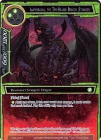 Amphisbaena, the Two-Headed Dragon (Stranger) (Full Art) - Alice Origin IV: Prologue of Attoractia - Force of Will card