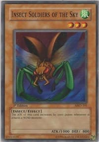 Insect Soldiers of the Sky - Metal Raiders - YuGiOh card