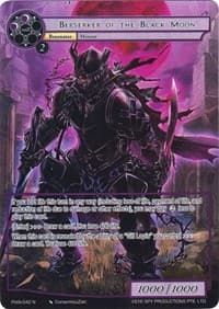 Berserker of the Black Moon (Full Art) - Alice Origin IV: Prologue of Attoractia - Force of Will card