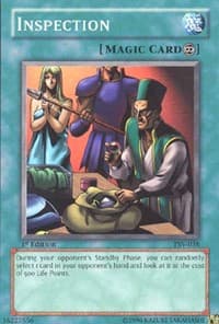 Inspection - Pharaoh's Servant - YuGiOh card
