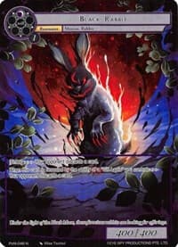 Black Rabbit (Full Art) - Alice Origin IV: Prologue of Attoractia - Force of Will card