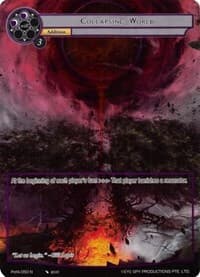 Collapsing World (Full Art) - Alice Origin IV: Prologue of Attoractia - Force of Will card
