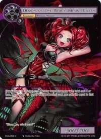 Demon of the Black Moon, Lilith (Full Art) - Alice Origin IV: Prologue of Attoractia - Force of Will card
