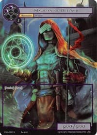 Magician of Outland (Full Art) - Alice Origin IV: Prologue of Attoractia - Force of Will card