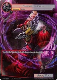 Exorcist of Certo (Full Art) - Alice Origin IV: Prologue of Attoractia - Force of Will card