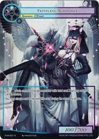 Faithless Summoner (Full Art) - Alice Origin IV: Prologue of Attoractia - Force of Will card