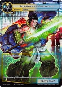 Swordsman of Otherworld (Full Art) - Alice Origin IV: Prologue of Attoractia - Force of Will card