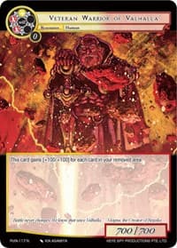 Veteran Warrior of Valhalla - Alice Origin IV: Prologue of Attoractia - Force of Will card