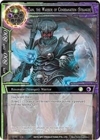 Zain, the Warrior of Condemnation (Stranger) - Alice Origin IV: Prologue of Attoractia - Force of Will card