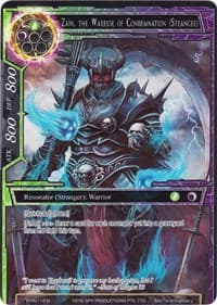 Zain, the Warrior of Condemnation (Stranger) (Full Art) - Alice Origin IV: Prologue of Attoractia - Force of Will card