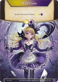 Will Coin - Coin-036 - Dark Alice - Alice Origin IV: Prologue of Attoractia - Force of Will card