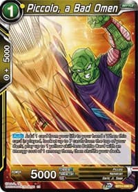 Piccolo, a Bad Omen - Vermilion Bloodline - Dragon Ball Super: Masters card