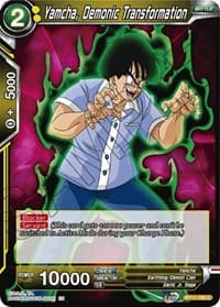 Yamcha, Demonic Transformation - Vermilion Bloodline - Dragon Ball Super: Masters card