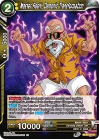 Master Roshi, Demonic Transformation - Vermilion Bloodline - Dragon Ball Super: Masters card