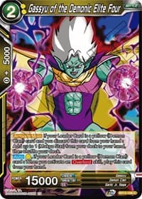 Gassyu of the Demonic Elite Four - Vermilion Bloodline - Dragon Ball Super: Masters card