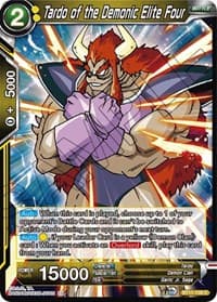 Tardo of the Demonic Elite Four - Vermilion Bloodline - Dragon Ball Super: Masters card
