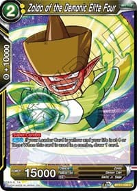 Zoldo of the Demonic Elite Four - Vermilion Bloodline - Dragon Ball Super: Masters card