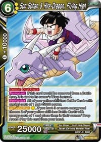 Son Gohan & Hire-Dragon, Flying High - Vermilion Bloodline - Dragon Ball Super: Masters card