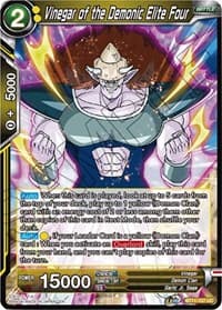 Vinegar of the Demonic Elite Four - Vermilion Bloodline - Dragon Ball Super: Masters card