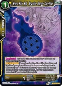 Seven-Star Ball, Negative Energy Overflow - Vermilion Bloodline - Dragon Ball Super: Masters card