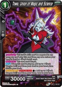 Towa, Union of Magic and Science - Vermilion Bloodline - Dragon Ball Super: Masters card