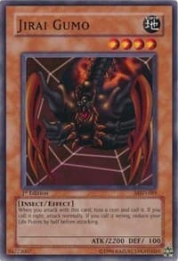 Jirai Gumo - Metal Raiders - YuGiOh card