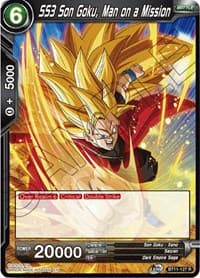 SS3 Son Goku, Man on a Mission - Vermilion Bloodline - Dragon Ball Super: Masters card