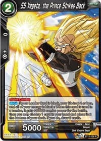 SS Vegeta, the Prince Strikes Back - Vermilion Bloodline - Dragon Ball Super: Masters card