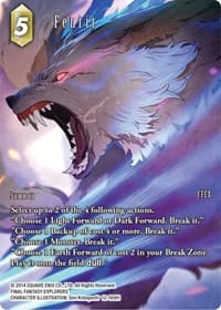 Fenrir (Full Art) - Opus XII - Final Fantasy TCG card