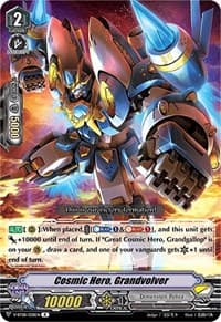 Cosmic Hero, Grandvolver - V-BT08: Silverdust Blaze - Cardfight Vanguard card