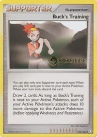 Buck's Training - 130/146 (Prerelease) - Miscellaneous Cards & Products - Pokemon card