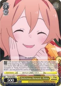 Delicious Reward, Petra - Re:ZERO Memory Snow - Weiss Schwarz card
