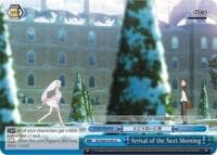 Arrival of the Next Morning - Re:ZERO Memory Snow - Weiss Schwarz card
