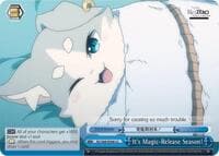 It's Magic-Release Season! - Re:ZERO Memory Snow - Weiss Schwarz card