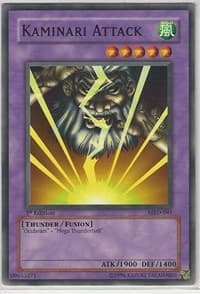 Kaminari Attack - Metal Raiders - YuGiOh card