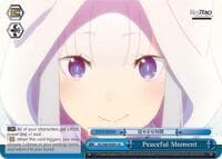 Peaceful Moment - Re:ZERO Memory Snow - Weiss Schwarz card