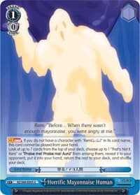 Horrific Mayonnaise Human - Re:ZERO Memory Snow - Weiss Schwarz card