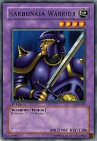 Karbonala Warrior - The Legend of Blue Eyes White Dragon - YuGiOh card
