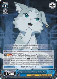 Magic-Release Season Strategy Meeting, Puck - Re:ZERO Memory Snow - Weiss Schwarz card