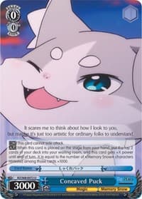 Concaved Puck - Re:ZERO Memory Snow - Weiss Schwarz card