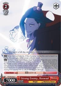 Strong Enemy, Roswaal - Re:ZERO Memory Snow - Weiss Schwarz card