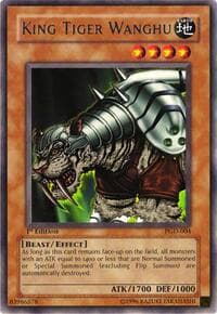 King Tiger Wanghu - Pharaonic Guardian - YuGiOh card