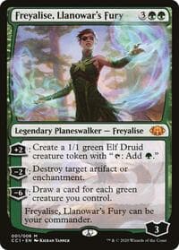 Freyalise, Llanowar's Fury - Commander Collection: Green - Magic: The Gathering card
