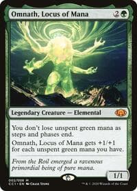 Omnath, Locus of Mana - Commander Collection: Green - Magic: The Gathering card