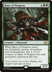 Bane of Progress - Commander Collection: Green - Magic: The Gathering card