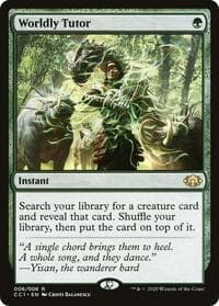 Worldly Tutor - Commander Collection: Green - Magic: The Gathering card
