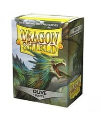 Dragon Shield Matte Sleeves - Olive (100-Pack) - Dragon Shield Card Sleeves - Card Sleeves card