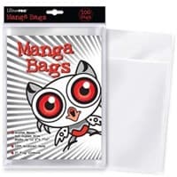 Manga 6" X 7-5/8" Bags (100-Pack) - Ultra Pro Comic and Magazine Bags and Boards - Collectible Storage card
