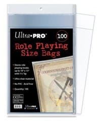 Role Playing Size Bags (100-Pack) - Ultra Pro Comic and Magazine Bags and Boards - Collectible Storage card