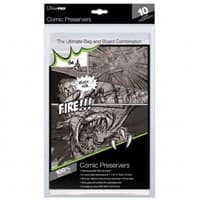 Current Comic Preserver 7" X 10" (10ct.) - Ultra Pro Comic and Magazine Bags and Boards - Collectible Storage card
